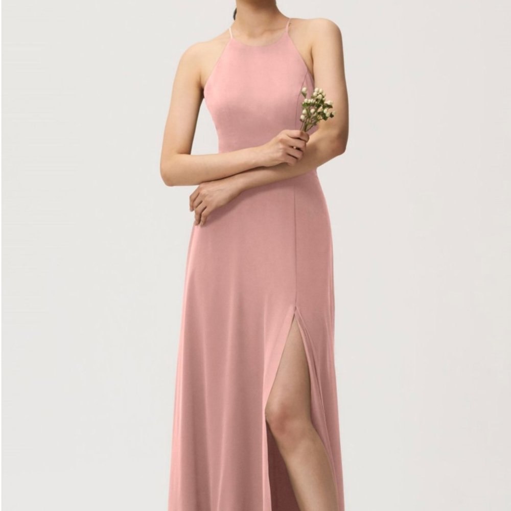 Jenny Yoo Kayla Dress in Rosewater